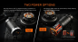Preview: ACEBEAM X25 Taschenlampe mit Akkupack hell