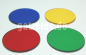 Preview: Taschenlampenglas, Streuscheibe 42 mm Rot