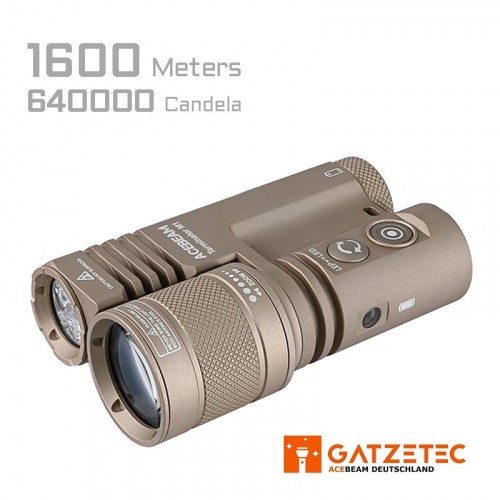 ACEBEAM Terminator M1 White LEP Taschenlampe von ACEBEAM Deutschland