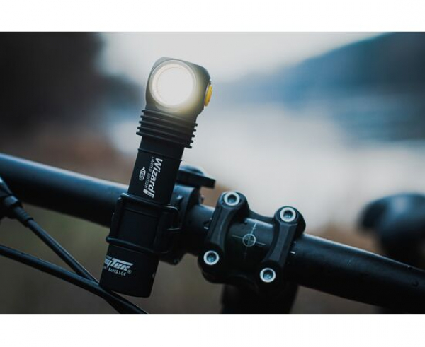 Preview: ARMYTEK ABM-01 Universalhalterung für LED Taschenlampen mit 18650 Akkus