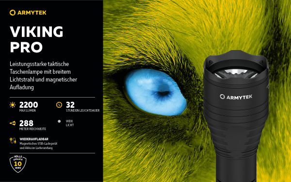 Preview: Armytek-Viking-PRO-Magnet-USB IPX68