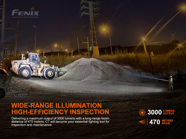 Preview: Fenix C7 LED Arbeitslampe