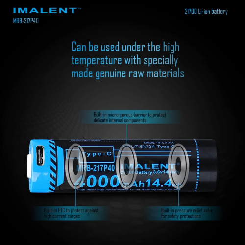 Preview: Imalent MRB217P40 Akku Highdrain