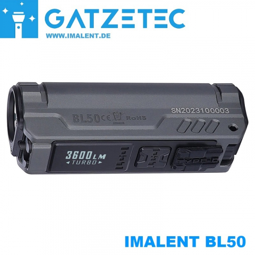 IMALENT BL50 LED Taschenlampe bei gatzetec.live 3600 Lumen