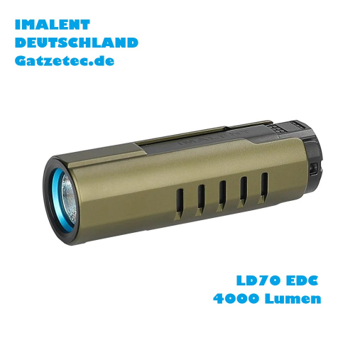 Preview: Imalent LD70 Taschenlampe grün