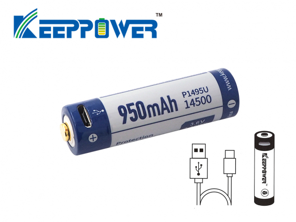 Keeppower-14500-950mAh Akku