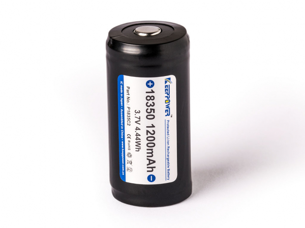 Preview: Keeppower-18350-1200mAh Gatzetec