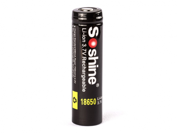 Preview: Soshine 18650-3400mAh stand