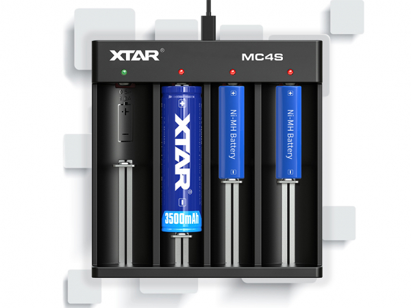 Preview: Xtar MC4s Vierfachladegerät