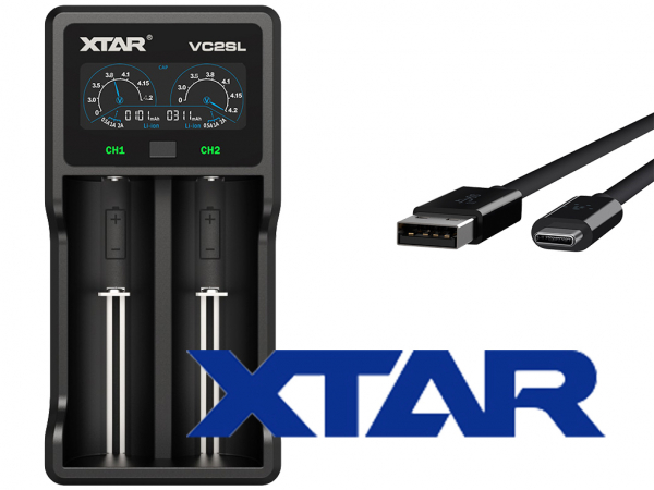 XTAR VC2SL Ladegerät neu bei Gatzetec