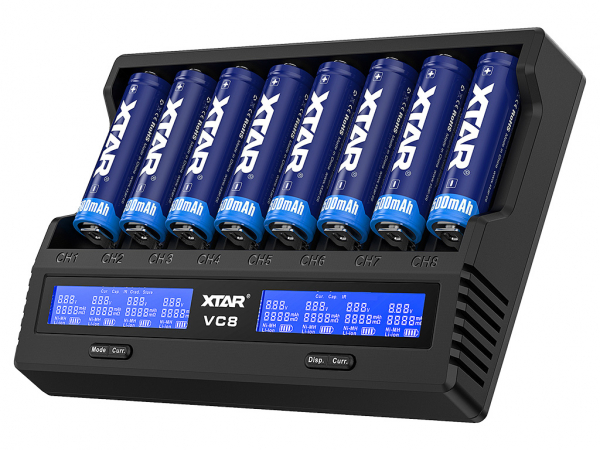 Preview: XTAR VC8 Ladegerät 2025