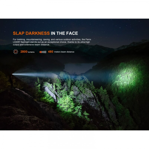 Preview: Fenix ld45r Taschenlampe 2800 Lumen
