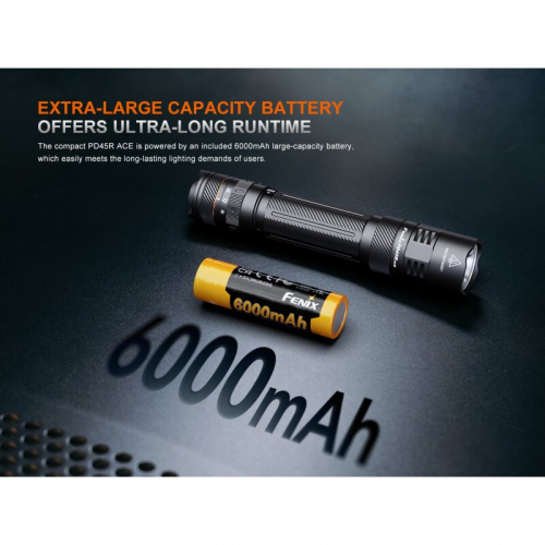 Fenix PD45R ACE Taschenlampe 6000mAh Akku