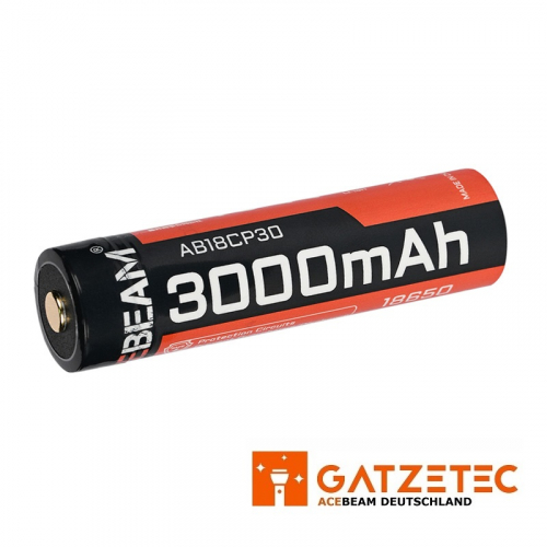 ACEBEAM-18650-3000mAh Li-Ion Akku