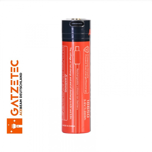 ACEBEAM 18650-3300 akku