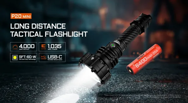 ACEBEAM P20 Taschenlampe 5500 Lumen