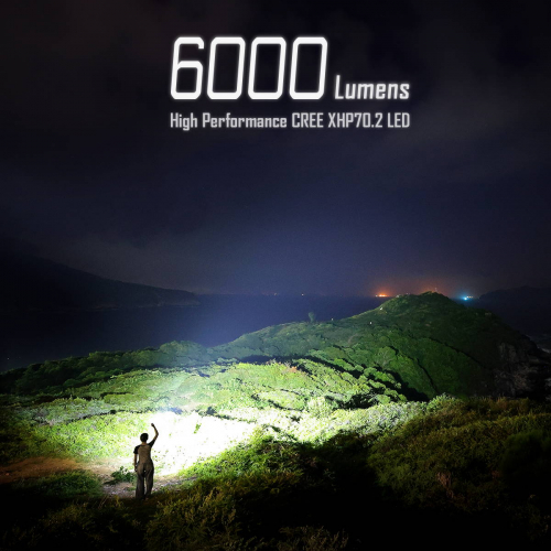 Imalent BL70 Taschenlampe max.6000 Lumen