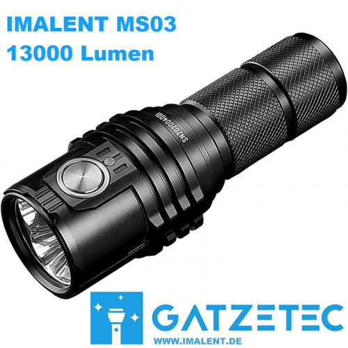 Imalent MS03W Taschenlampe