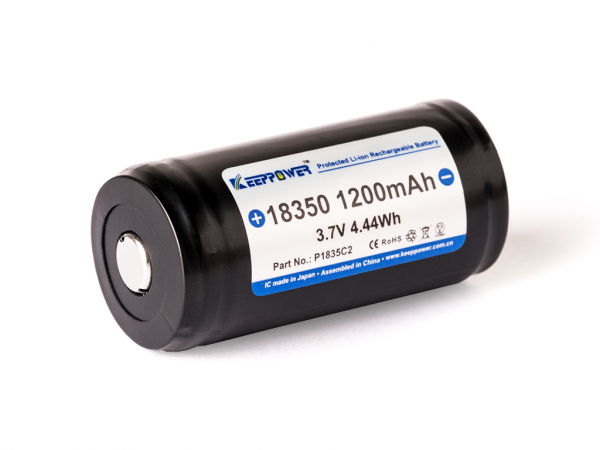 Keeppower-18350-1200mAh new