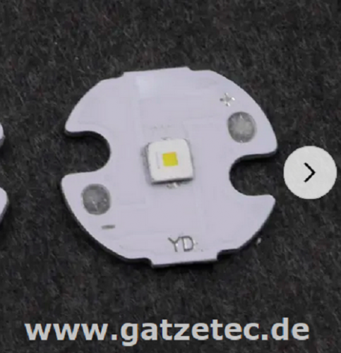 OSRAM CSLNM1.TG 10w  LED Emitter auf 16mm Alu
